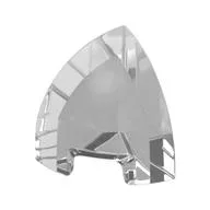 Brick Round Curved 1 x 1 x 1 Quarter Dome, Trans-Clear