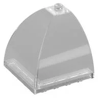 Panel 5 x 5 x 3 1/3, Trans-Clear