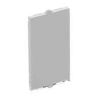 Glass for Window 1 x 2 x 3 Flat Front, Trans-Clear
