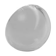 Dome Hemisphere 2 x 2 with Cutout, Trans-Clear