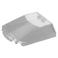 Windscreen 6 x 6 x 1 1/3, Trans-Clear