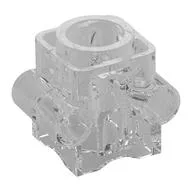 Technic Engine Cylinder, No Studs, Trans-Clear