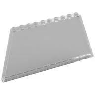 Windscreen 1 x 14 x 6 Tapered, Trans-Clear