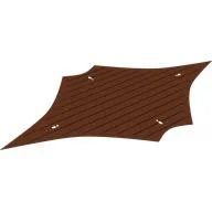 Sail for Jabba's Sail Barge, Dark Orange