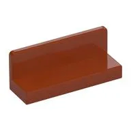 Panel 1 x 3 x 1, Dark Orange