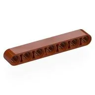 Technic Beam 1 x 7 Thick, Dark Orange