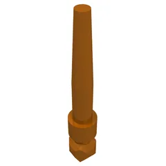Equipment Wand [Individual], Dark Orange
