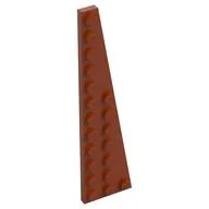 Wedge Plate 12 x 3 Right, Dark Orange