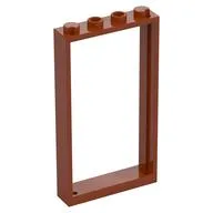 Door Frame 1 x 4 x 6 Type 2, Dark Orange
