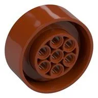Wheel 41 x 15, Dark Orange