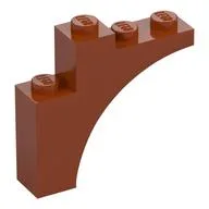 Brick Arch 1 x 4 x 3, Dark Orange