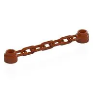 Chain 6L [5 Links], Dark Orange