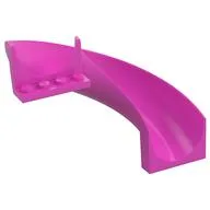 Slide Curved 180°, Dark Pink