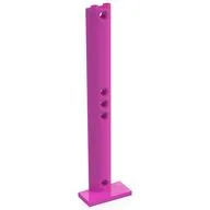 Support Half Round 2 x 4 x 13, Dark Pink