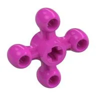 Technic Knob Wheel, Dark Pink