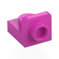 Bracket 1 x 1 - 1 x 1 Inverted, Dark Pink