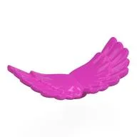 Animal / Creature Body Part, Wings Double Layer with Anti-Stud, Dark Pink