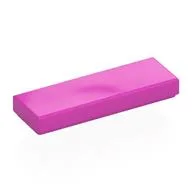 Tile 1 x 3, Dark Pink