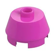 Brick Round 2 x 2 Truncated Cone, Dark Pink