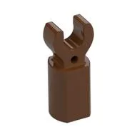 Bar Holder with Clip, Reddish Brown