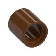Technic Pin Connector Round 1L [Beam], Reddish Brown