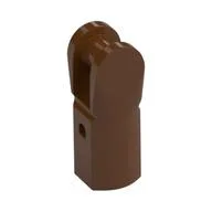 Bar Holder with Hole and Bar Handle, Reddish Brown