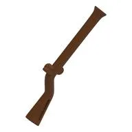 Weapon Gun / Flintlock / Musket (Pirate), Reddish Brown