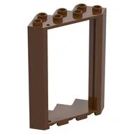 Door Frame 4 x 4 x 6 Corner, Reddish Brown