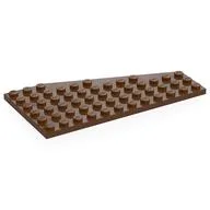 Wedge Plate 6 x 12 Left, Reddish Brown