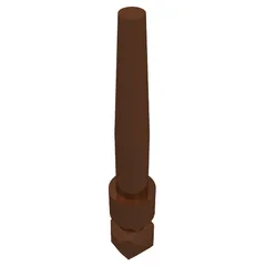Equipment Wand [Individual], Reddish Brown