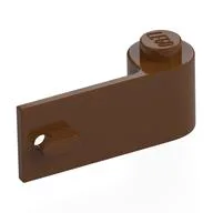 Door 1 x 3 x 1 Right, Reddish Brown