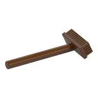 Equipment Brush / Push Broom, Reddish Brown