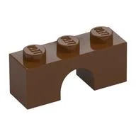 Brick Arch 1 x 3, Reddish Brown