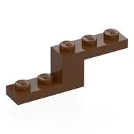 Bracket 5 x 1 x 1 1/3, Reddish Brown