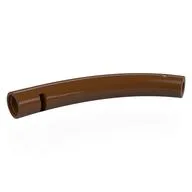 Animal Body Part / Plant, Tail / Neck / Branch / Trunk, Middle Section with Pin Holes, Reddish Brown