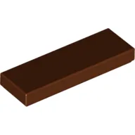Tile 1 x 3, Reddish Brown