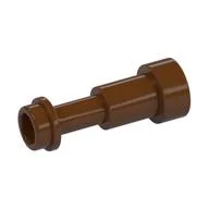 Equipment Telescope / Torch / Spyglass, Support Round 1 x 1 x 1 2/3, Reddish Brown