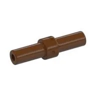Bar 2L with Stop in Center, Reddish Brown