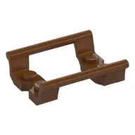 Vehicle Track, Roller Coaster Straight 4L, Reddish Brown