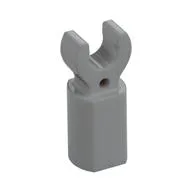 Bar Holder with Clip, Light Bluish Gray