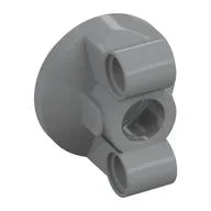 Technic Steering Portal with 2 Pin Holes, Light Bluish Gray