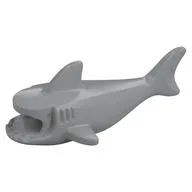 Animal Body Part, Shark Body with Three Gill Slits, Light Bluish Gray