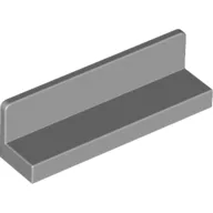Panel 1 x 4 x 1 with Rounded Corners [Thin Wall], Light Bluish Gray