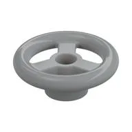 Steering Wheel Small, 2 x 2 [Reinforced], Light Bluish Gray