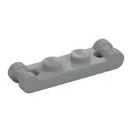 Plate Special 1 x 2 with Handles on Ends, Light Bluish Gray