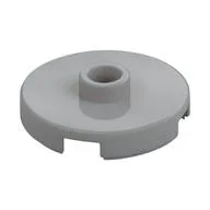 Plate Special Round 2 x 2 with Center Stud (Jumper Plate), Light Bluish Gray