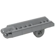 Duplo Ladder with Base Locking Ring (Fire), Light Bluish Gray