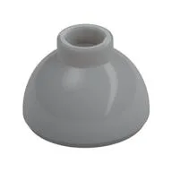 Brick Round 1.5 x 1.5 Dome Top [Plain], Light Bluish Gray