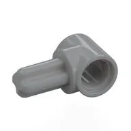 Technic Pin Connector Hub with 1 Axle, Light Bluish Gray