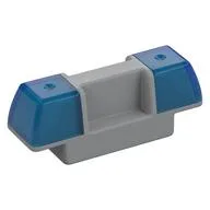 Duplo Siren / Flashing Light - Trans-Dark Blue, Light Bluish Gray